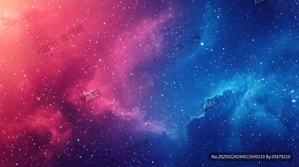 红蓝渐变科技