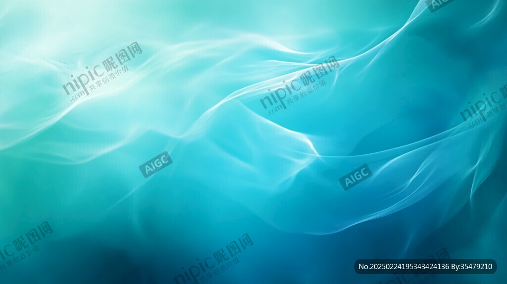 晕染青绚丽色彩背景