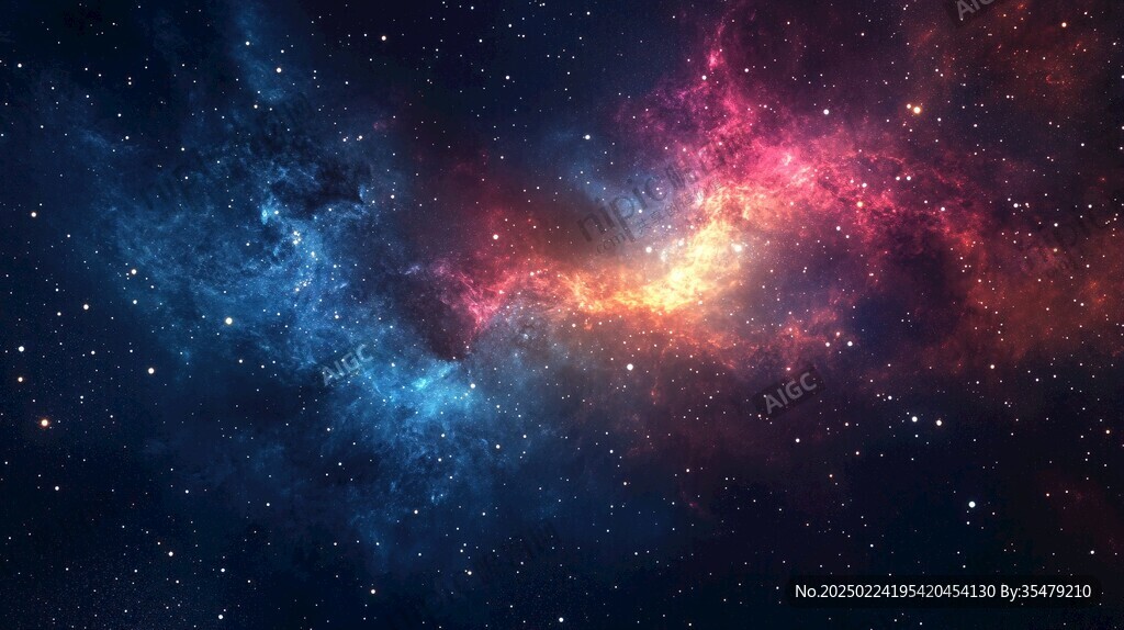 神秘绚丽宇宙