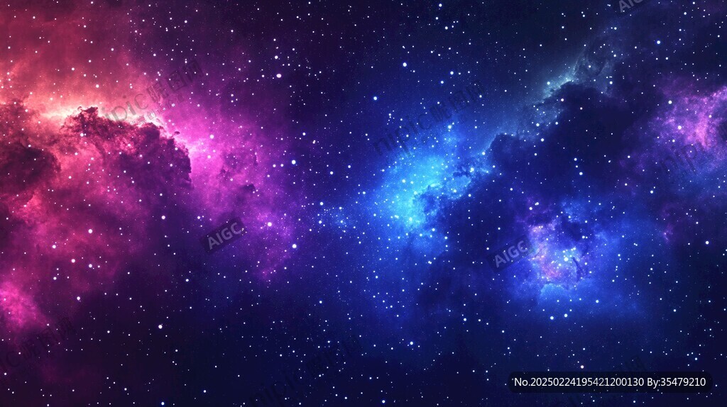 璀璨星河背景