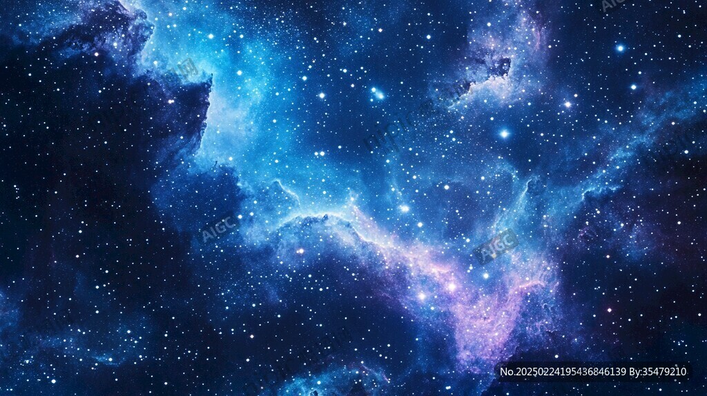 璀璨星河背景