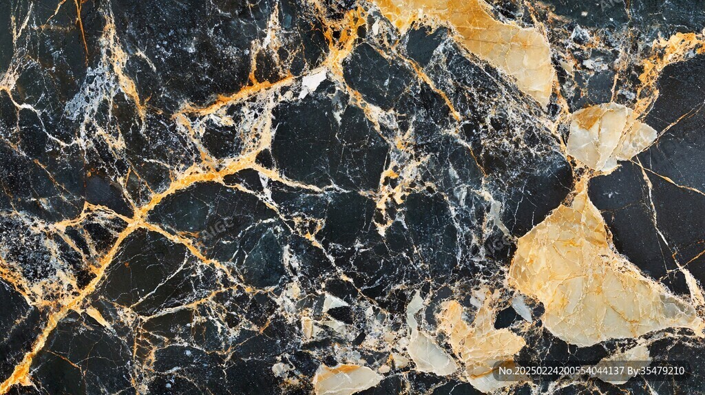 黄蓝相间大理石纹理