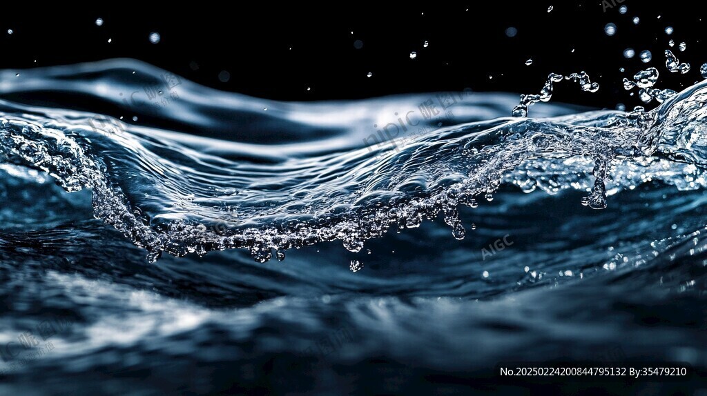 水动力水素材水背景