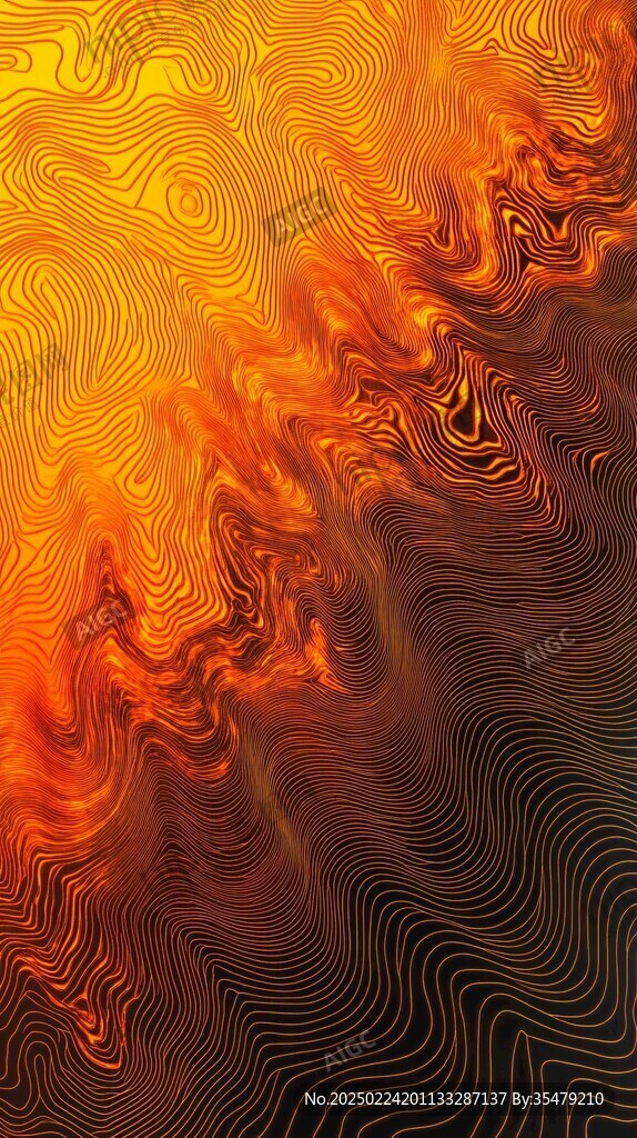 4d金色线条艺术