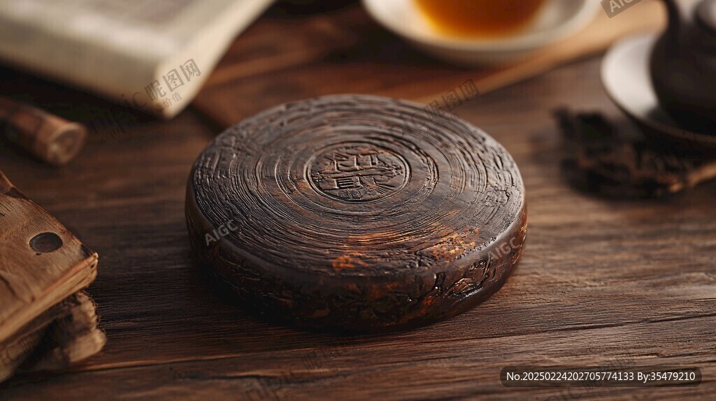 茶饼效果图