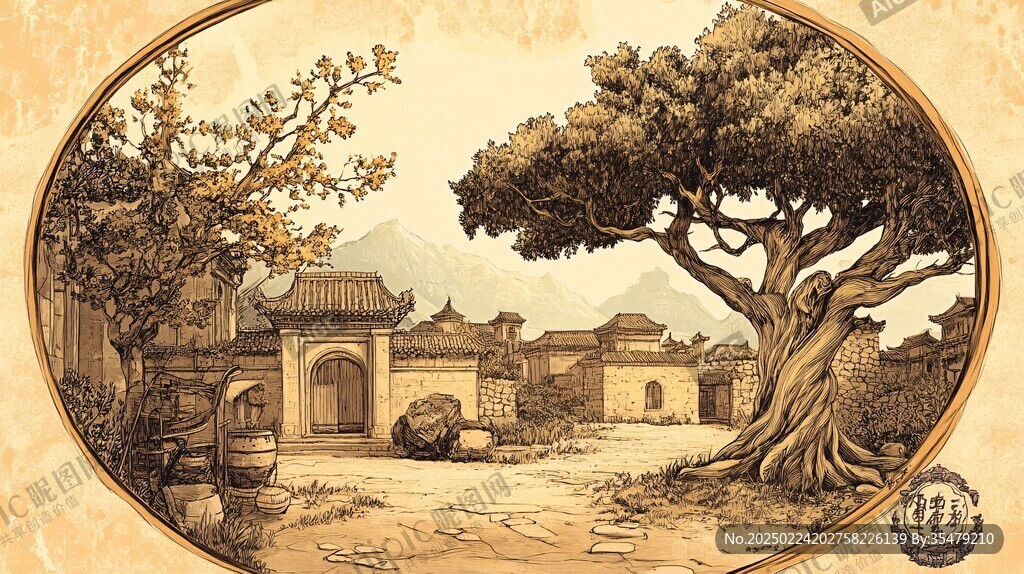陈皮村插画