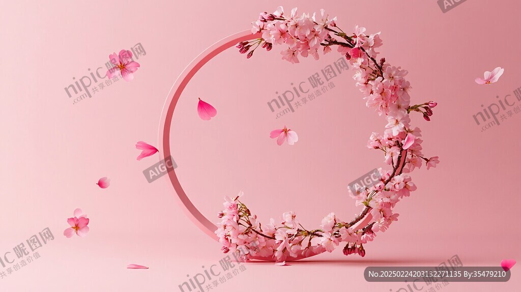 桃花美陈