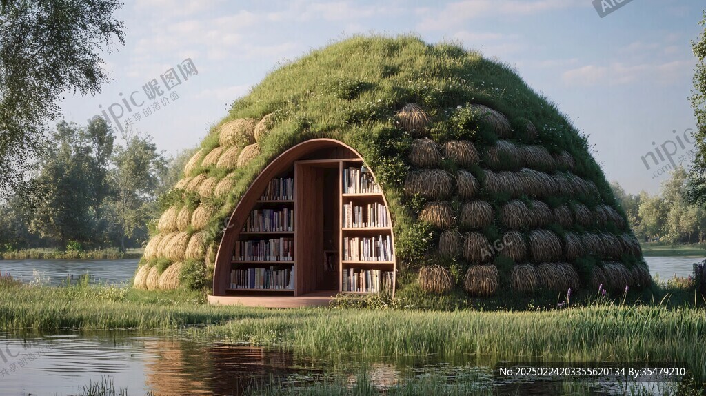 草屋效果图
