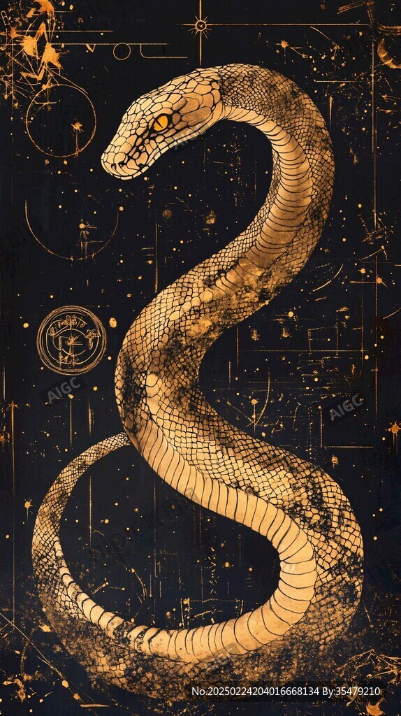 蛇年壁纸屏保