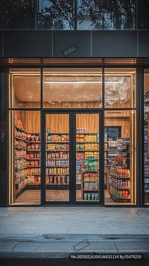 便利店橱窗