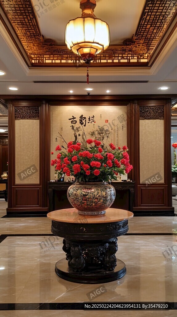 中式总台