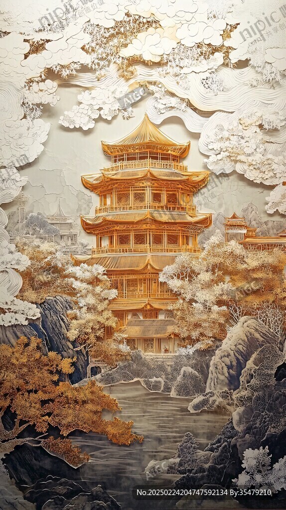 黄鹤楼复原图