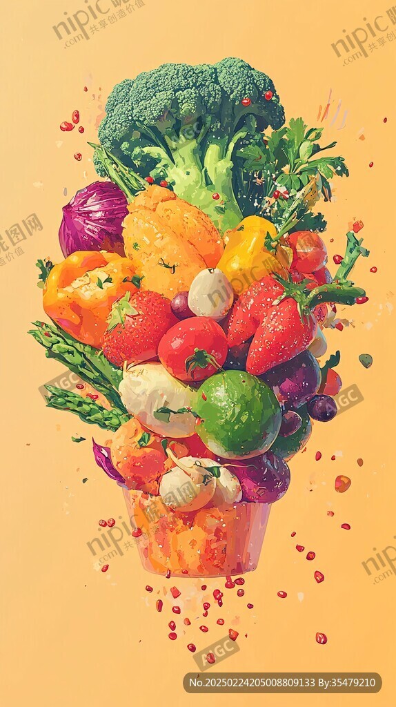 创意水果蔬菜