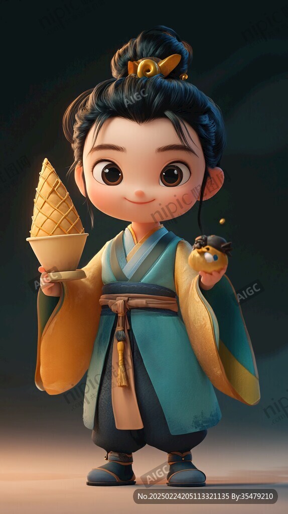 q版书童