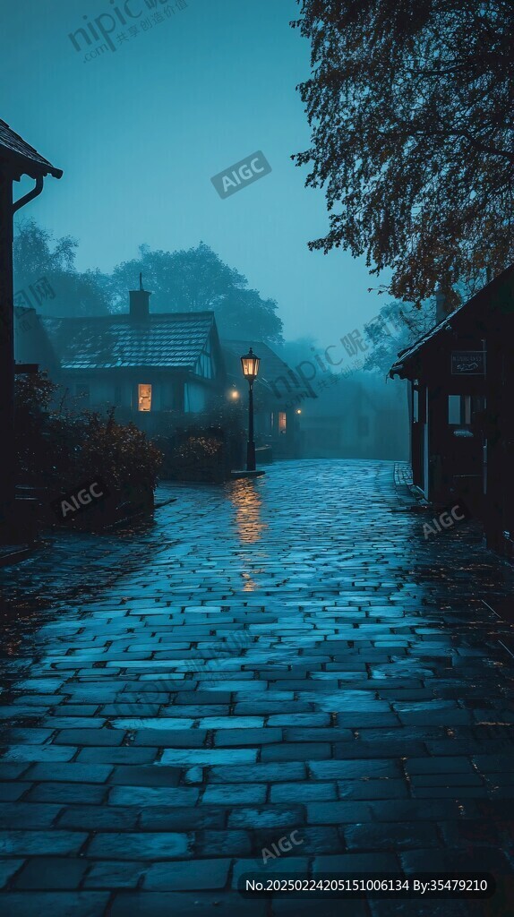 雨夜小路