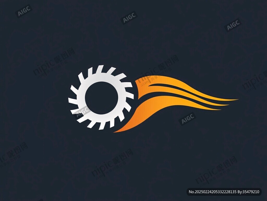 精密工具齿轮logo