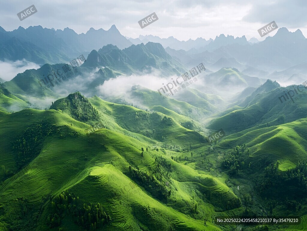 云中草原全景大接片