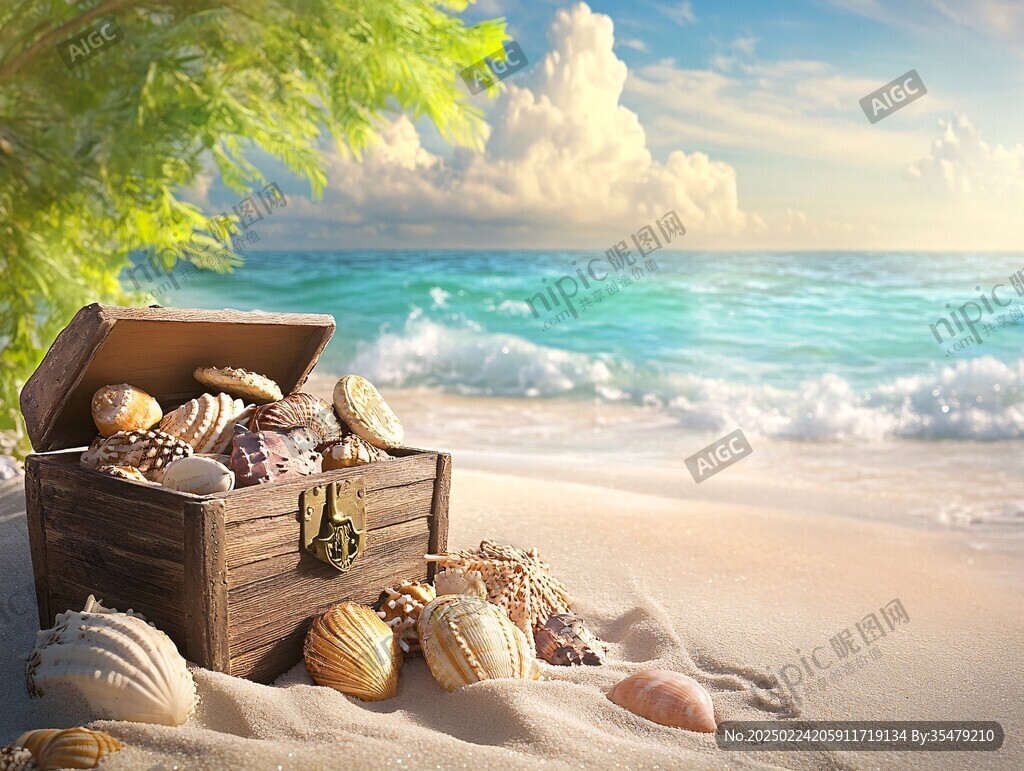 丰收时节金色海洋背景