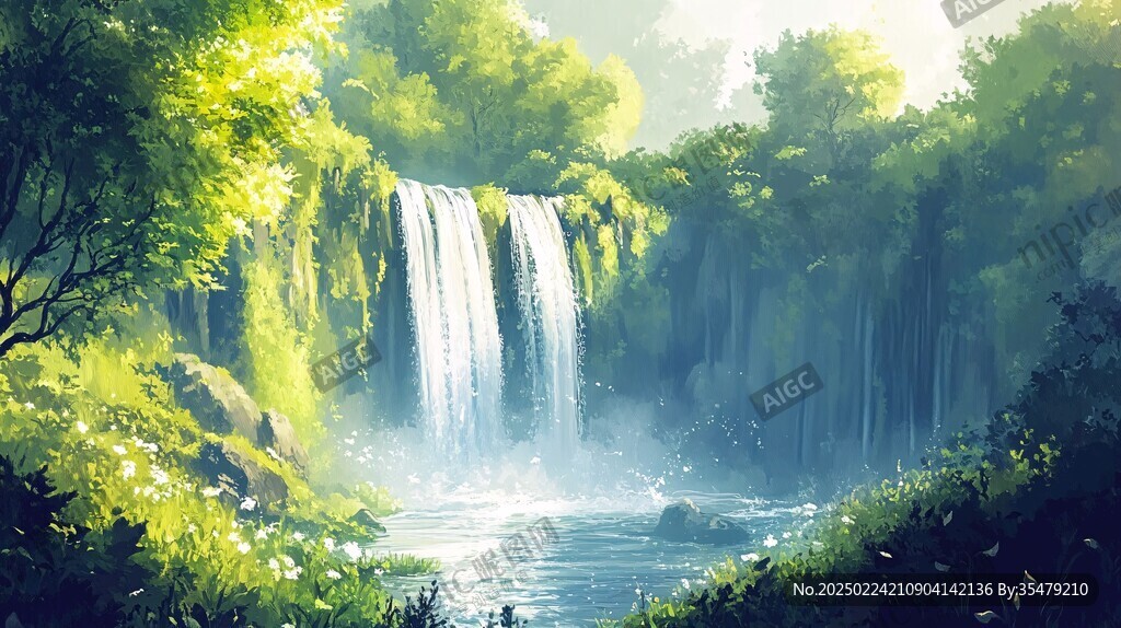 唯美森系场景