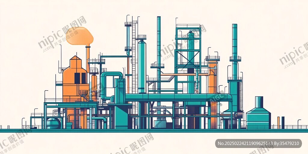 化工厂素材