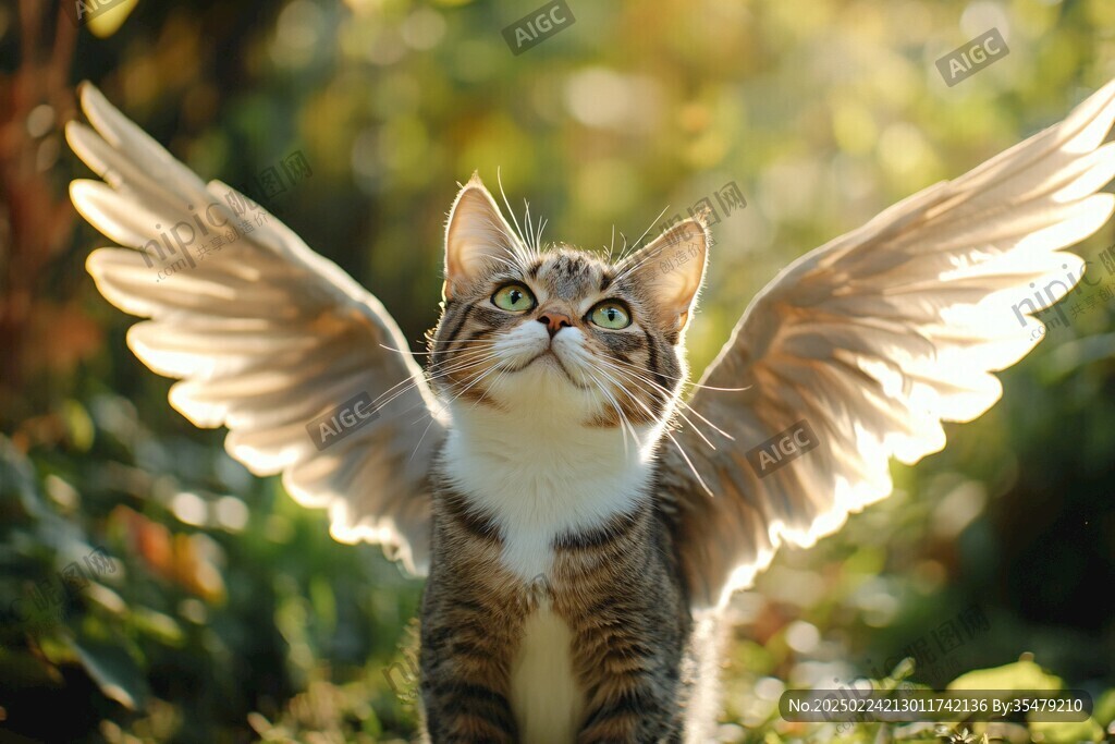 飞翔的小猫