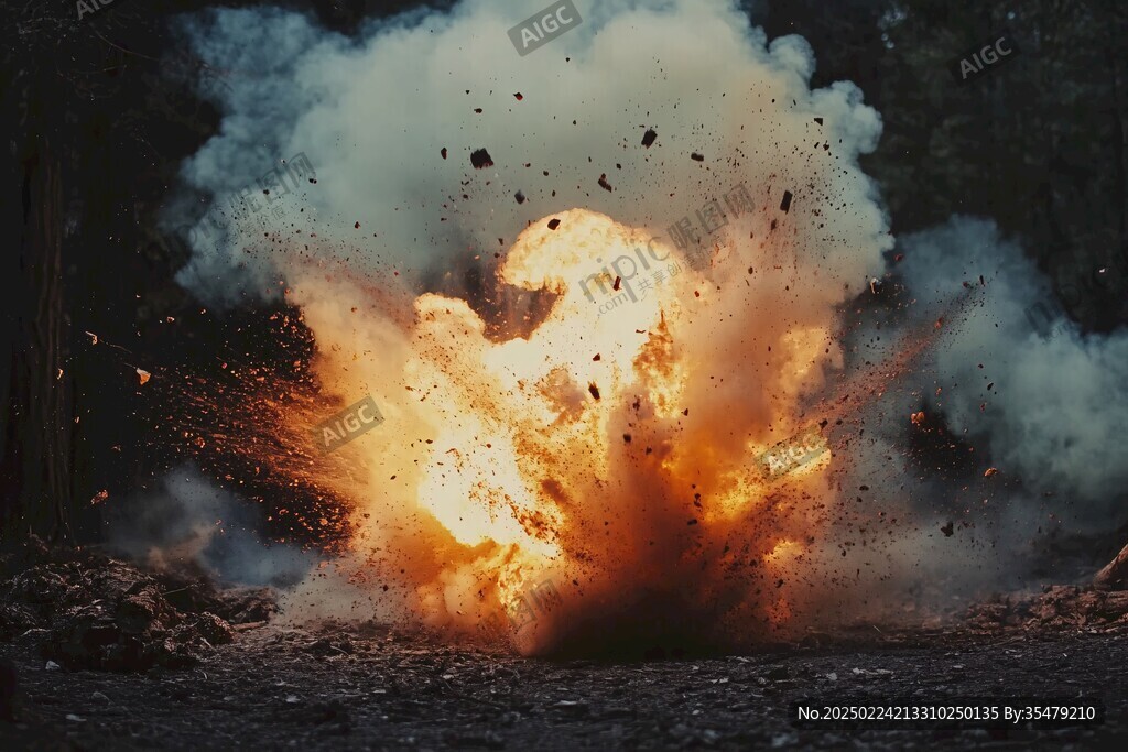 爆破实验