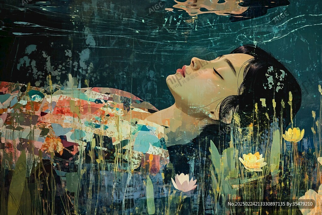 水中女神睡莲