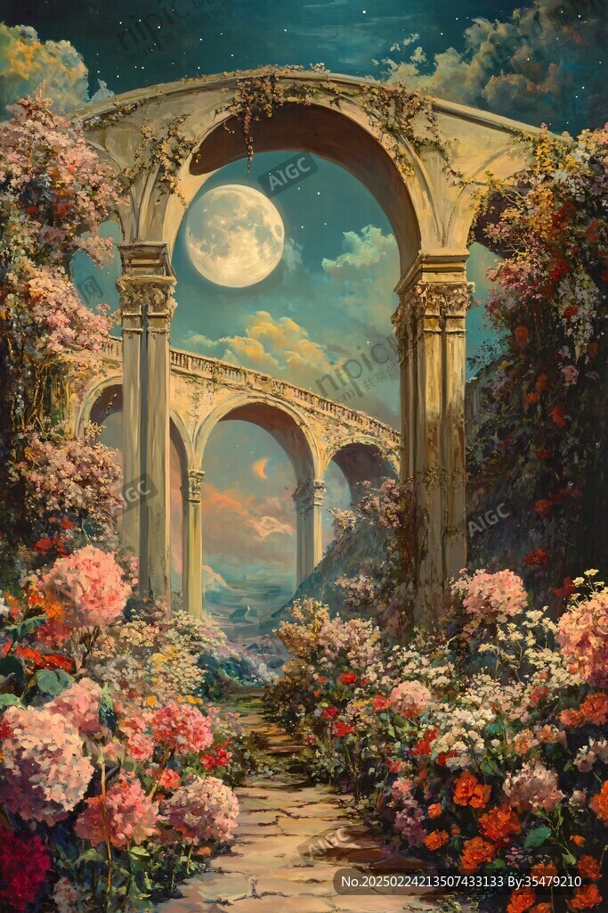梦幻城堡拱门