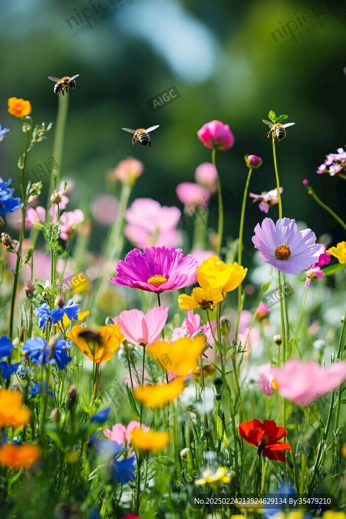花卉花朵鲜花格桑花