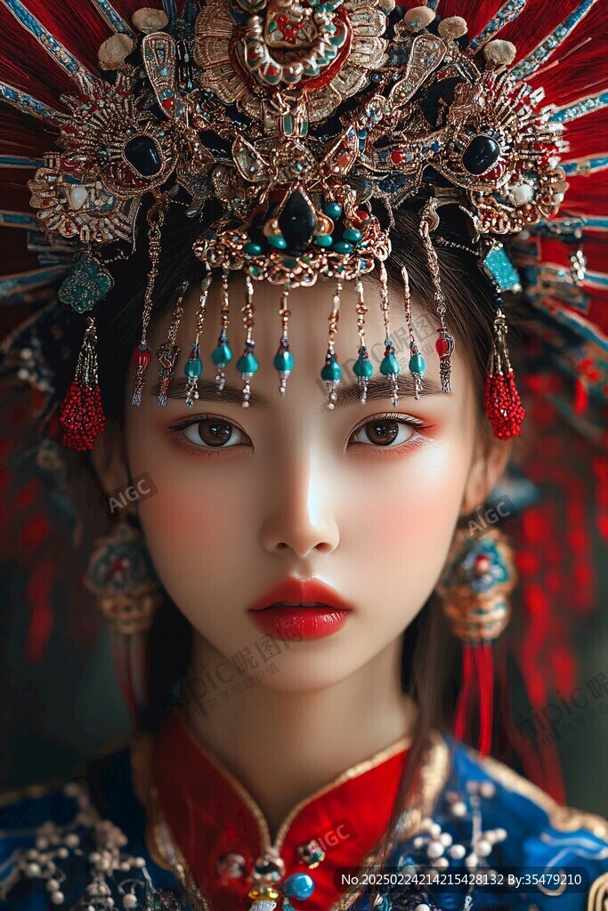 凤冠霞帔