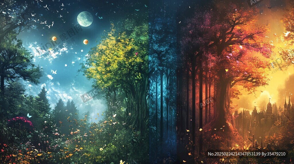 唯美梦幻森林