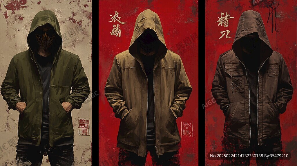 潮牌夹克设计