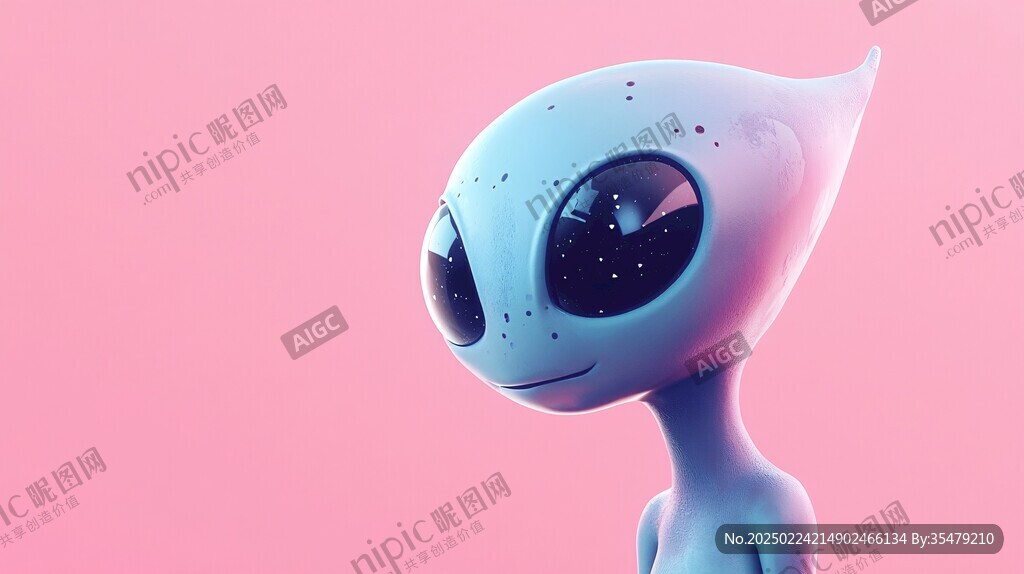 粉红外星人