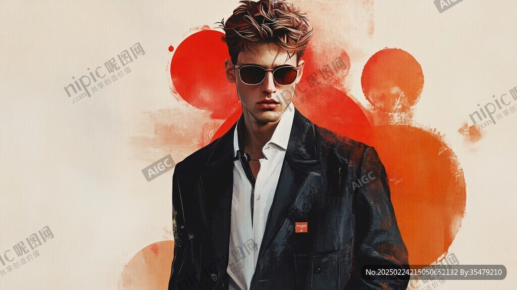 欧美男模