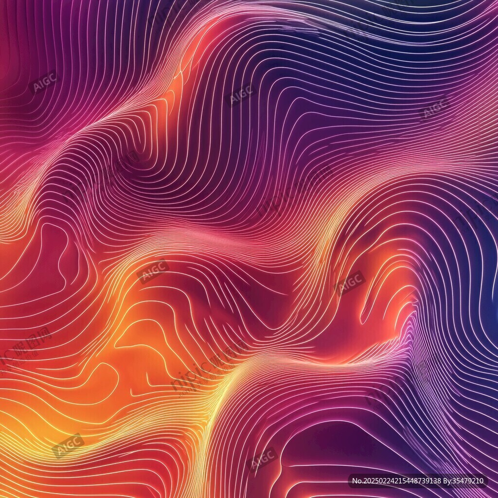 肌理彩色流体背景