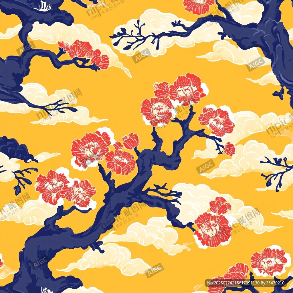 松竹梅纹