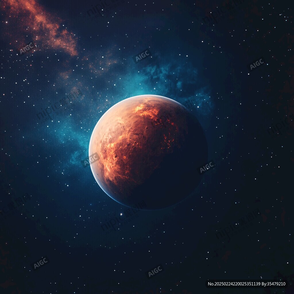 宇宙星球外星球体
