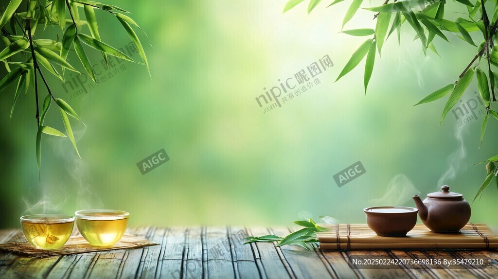 以茶会友背景