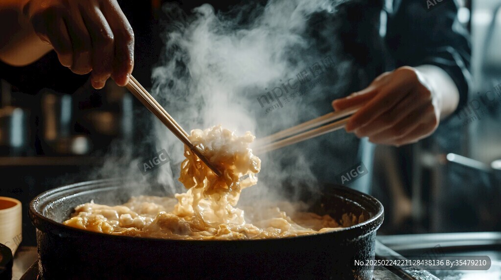 铁板烧乌冬面