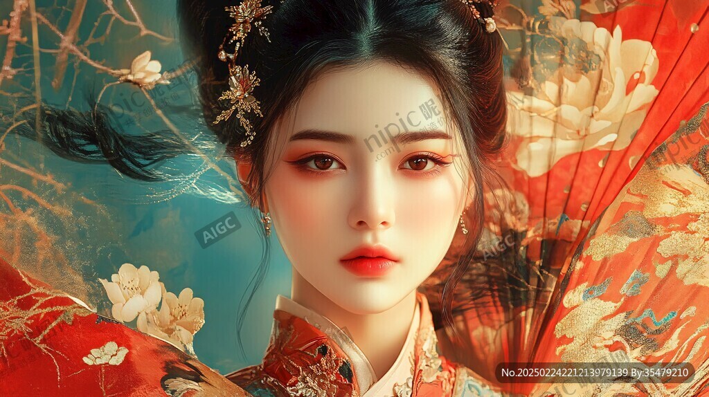 板绘人像