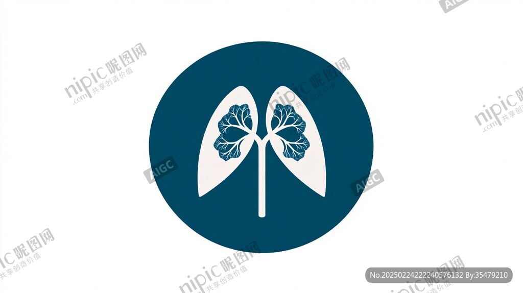 肺部健康logo