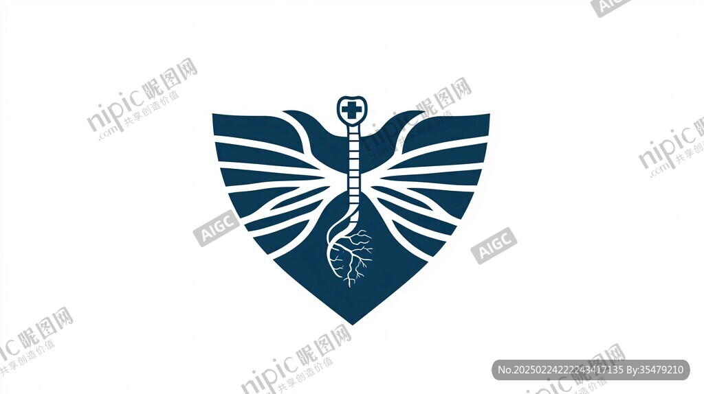 盾形翅膀logo