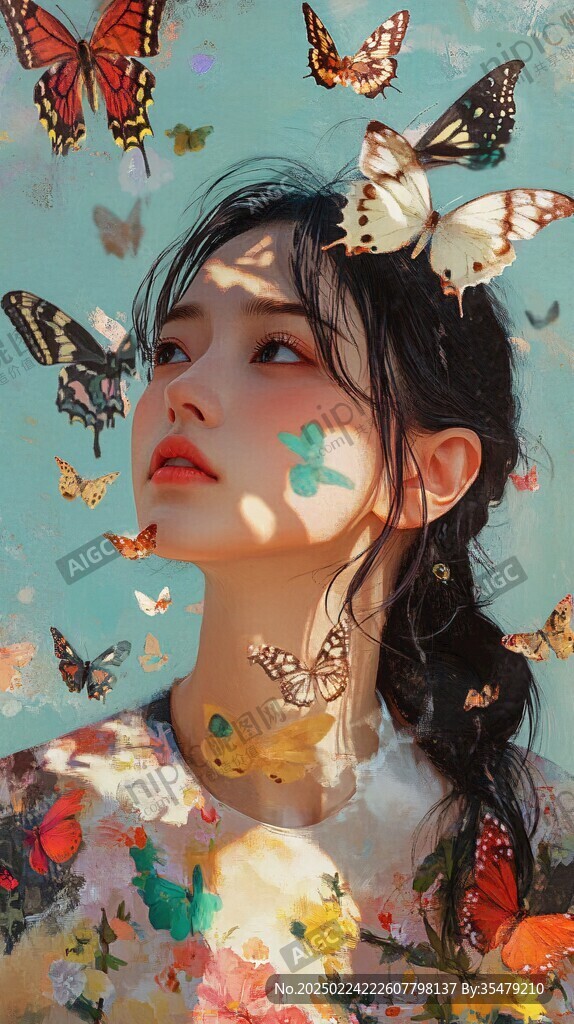 仙气清冷少女壁纸图片