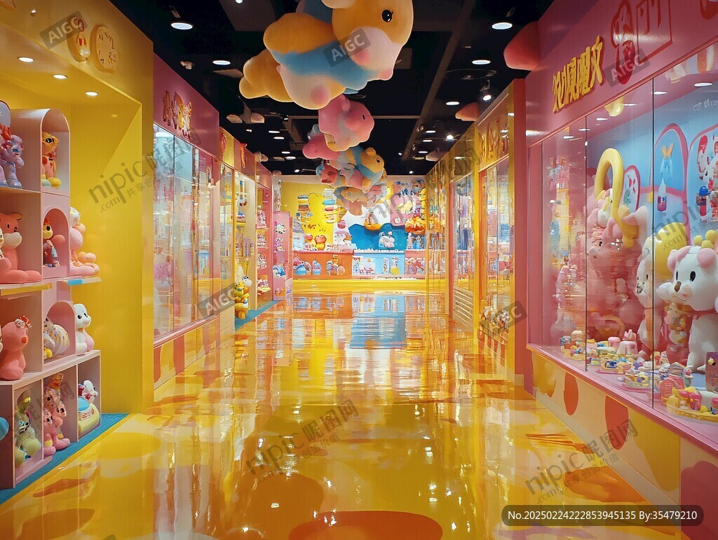 玩具店美陈