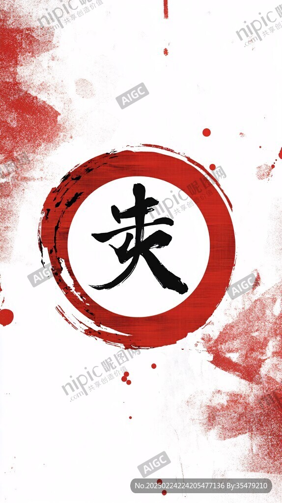 武字背景