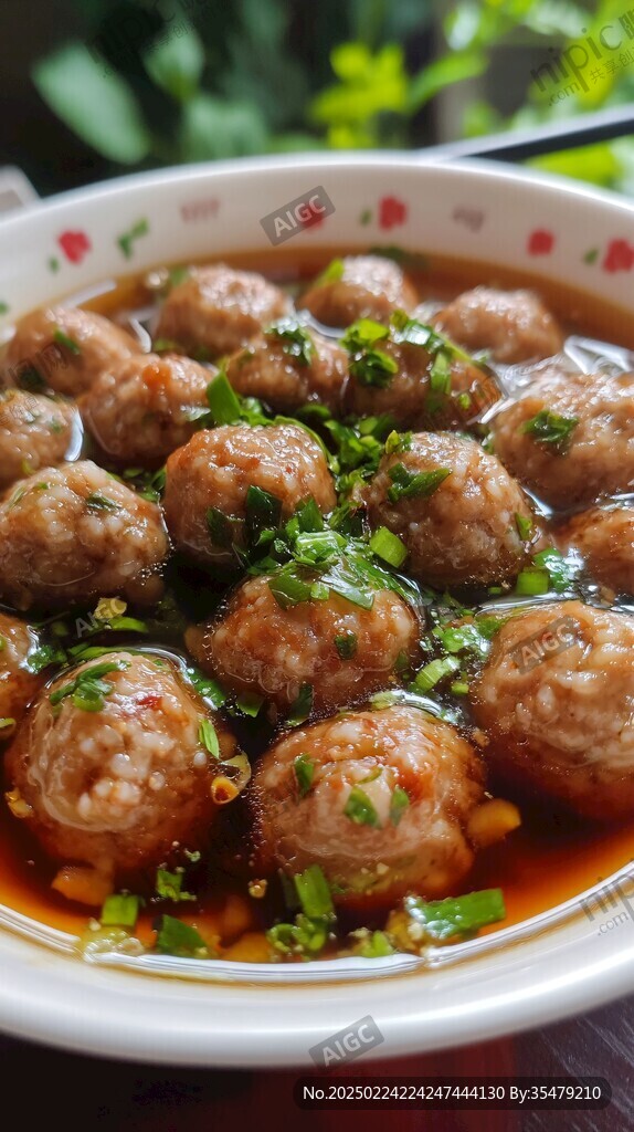 农家蒸肉丸