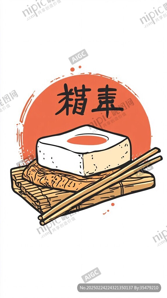 灯芯糕插画