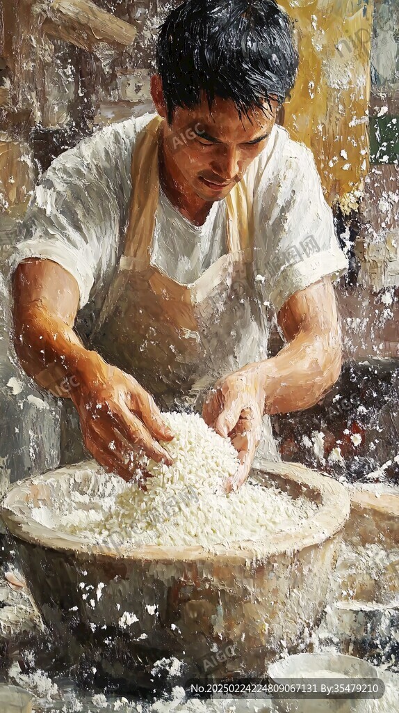 制作锅巴的人