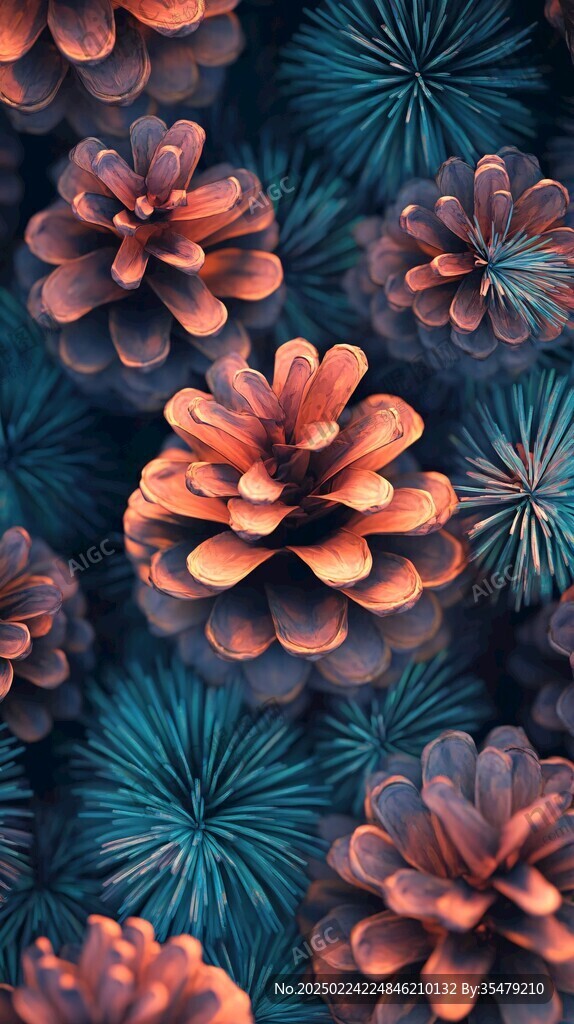 3d立体花壁纸
