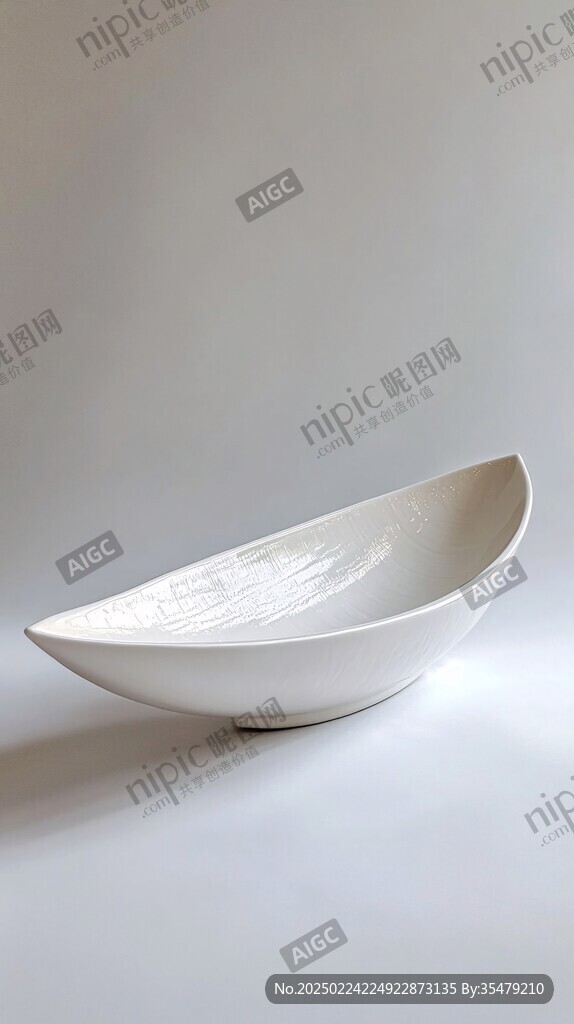 白瓷斗笠碗